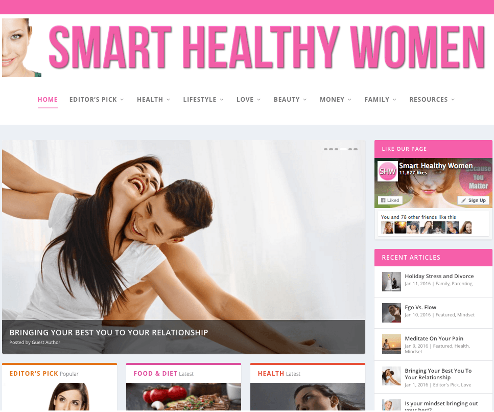 Smart Healthy Women Magazine