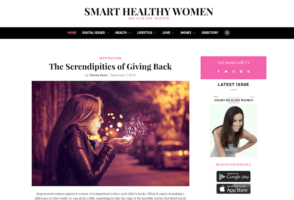 Smart Healthy Women Magazine